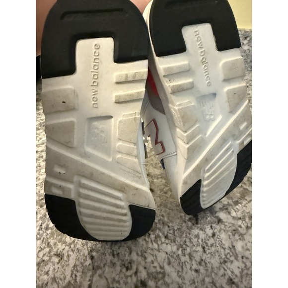 NEW BALANCE 997 H SHOES in WHITE / LASER BLUE sz 6.5 - Picture 6 of 6